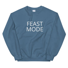 Load image into Gallery viewer, Feast mode Unisex Sweatshirt Friendsgiving shirt, thanksgiving shirt, punny shirt
