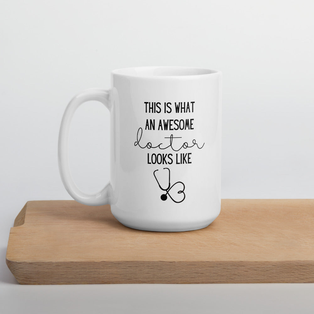Awesome doctor mug, healthcare mug, nurse mug, essential mug, doctor mug