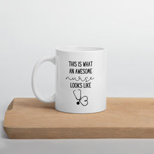 Load image into Gallery viewer, Awesome nurse mug, healthcare mug, nurse mug, essential mug, doctor mug
