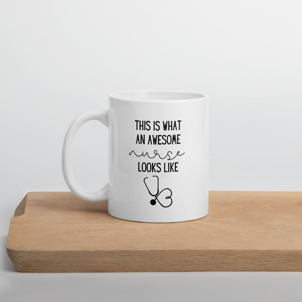 Awesome nurse mug, healthcare mug, nurse mug, essential mug, doctor mug