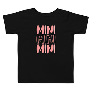 Triple Pink Mini Toddler Short Sleeve Tee