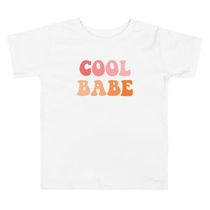 Cool Babe Toddler Short Sleeve Tee