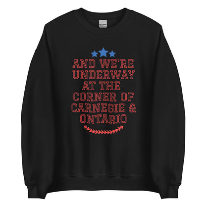 Classic Cleveland Carnegie and Ontario Unisex Sweatshirt