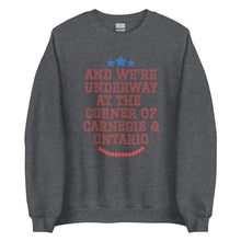 Load image into Gallery viewer, Classic Cleveland Carnegie and Ontario Unisex Sweatshirt
