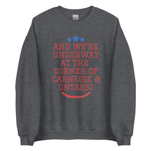 Classic Cleveland Carnegie and Ontario Unisex Sweatshirt