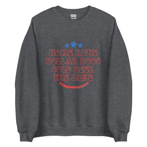 Retro Cleveland Baseball Favorites Unisex Sweatshirt