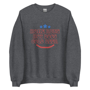 Retro Baseball Favorites Unisex Sweatshirt