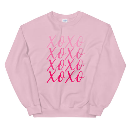 XOXO Unisex Sweatshirt, valentines sweatshirt, valentine shirt, cute shirt