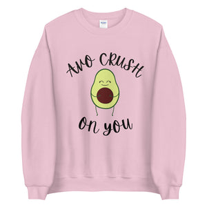 Avo crush on you Unisex Sweatshirt, valentines day, punny shirt, love pun