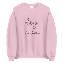 Load image into Gallery viewer, MULTIPLE COLORS dog mom Unisex Sweatshirt, cute shirt, gift for her, dog mom
