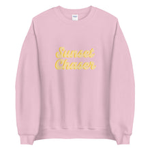 Load image into Gallery viewer, Sunset chaser Unisex Sweatshirt, summer shirt, cute shirt
