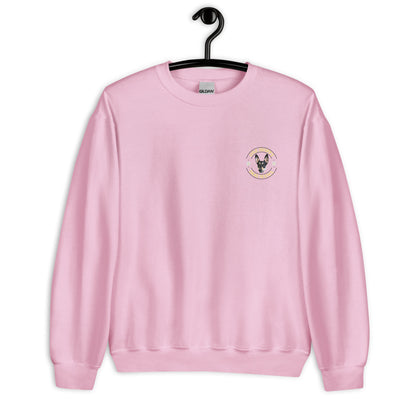 Personalized Pet Photo Yellow One Hoppy Dog Mom Sweatshirt, Custom Sweatshirt, Dog lover shirt, Spring Pullover, Dog Lover Gift