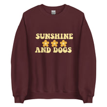 Load image into Gallery viewer, Sunshine and dogs Unisex Sweatshirt
