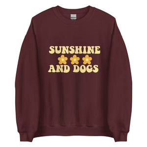 Sunshine and dogs Unisex Sweatshirt