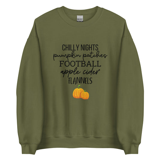 Fall Favorites Sweatshirt, fall lover, gift for her, football lover