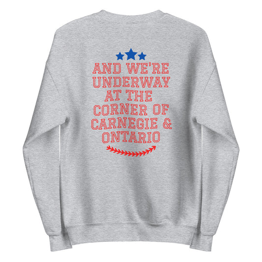 Classic Back Cleveland Carnegie and Ontario Unisex Sweatshirt