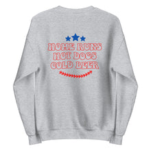 Load image into Gallery viewer, Retro Baseball Favorites Unisex Sweatshirt
