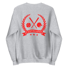 Load image into Gallery viewer, Cleveland Baseball Club Back Design Unisex Sweatshirt
