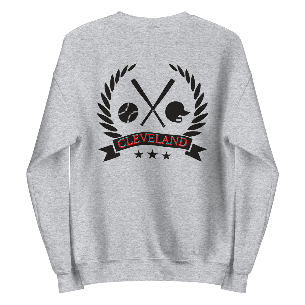 Cleveland Baseball Club Back Design Unisex Sweatshirt