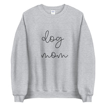 Load image into Gallery viewer, MULTIPLE COLORS dog mom Unisex Sweatshirt, cute shirt, gift for her, dog mom
