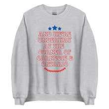 Load image into Gallery viewer, Retro Cleveland Carnegie and Ontario Unisex Sweatshirt
