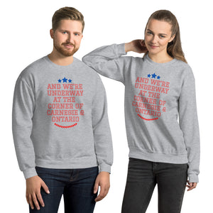 Classic Cleveland Carnegie and Ontario Unisex Sweatshirt