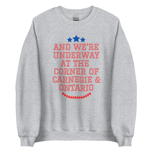 Classic Cleveland Carnegie and Ontario Unisex Sweatshirt