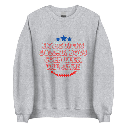 Retro Cleveland Baseball Favorites Unisex Sweatshirt