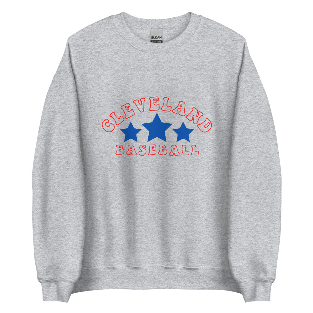 Retro Cleveland Baseball Unisex Sweatshirt