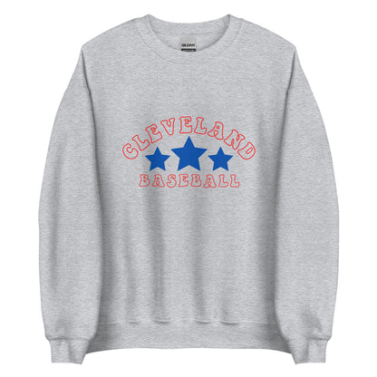 Retro Cleveland Baseball Unisex Sweatshirt