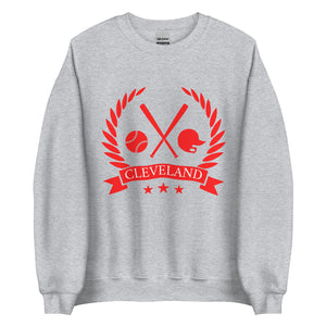 Cleveland Baseball Club Unisex Sweatshirt, baseball season, Cleveland Indians, Cleveland Guardians fan, baseball shirt