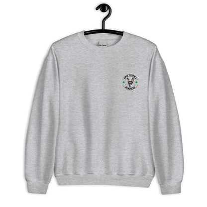 Personalized Pet One Lucky Dog Dad Sweatshirt With Pet Photo, Custom Sweatshirt, Dog lover shirt, St Patricks Day, Dog Lover Gift