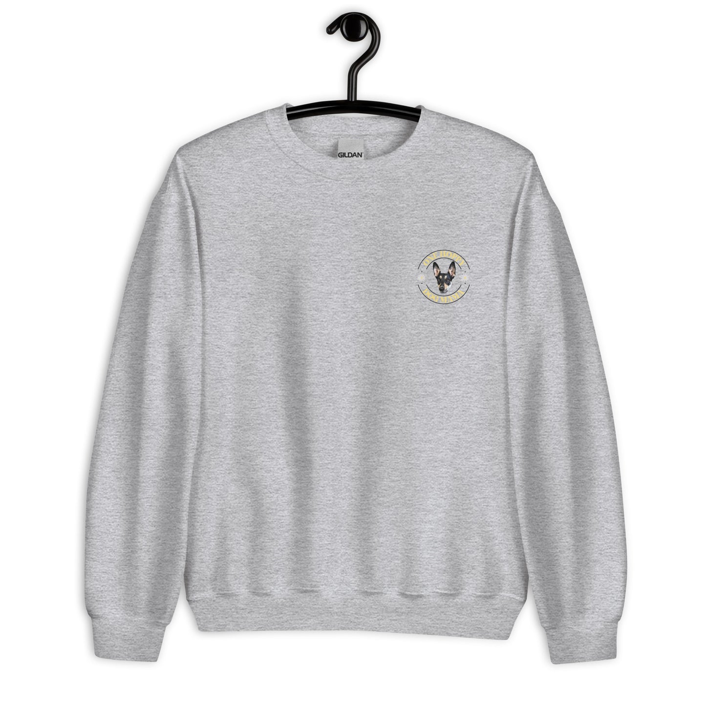 Personalized Pet Photo Yellow One Hoppy Dog Mom Sweatshirt, Custom Sweatshirt, Dog lover shirt, Spring Pullover, Dog Lover Gift