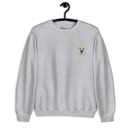 Personalized Pet Photo Yellow One Hoppy Dog Mom Sweatshirt, Custom Sweatshirt, Dog lover shirt, Spring Pullover, Dog Lover Gift
