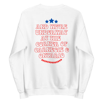 Retro Back Cleveland Carnegie and Ontario Unisex Sweatshirt