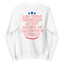 Load image into Gallery viewer, Retro Back Cleveland Carnegie and Ontario Unisex Sweatshirt
