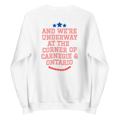Classic Back Cleveland Carnegie and Ontario Unisex Sweatshirt