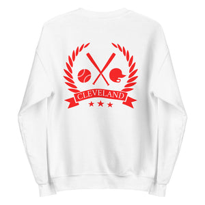 Cleveland Baseball Club Back Design Unisex Sweatshirt
