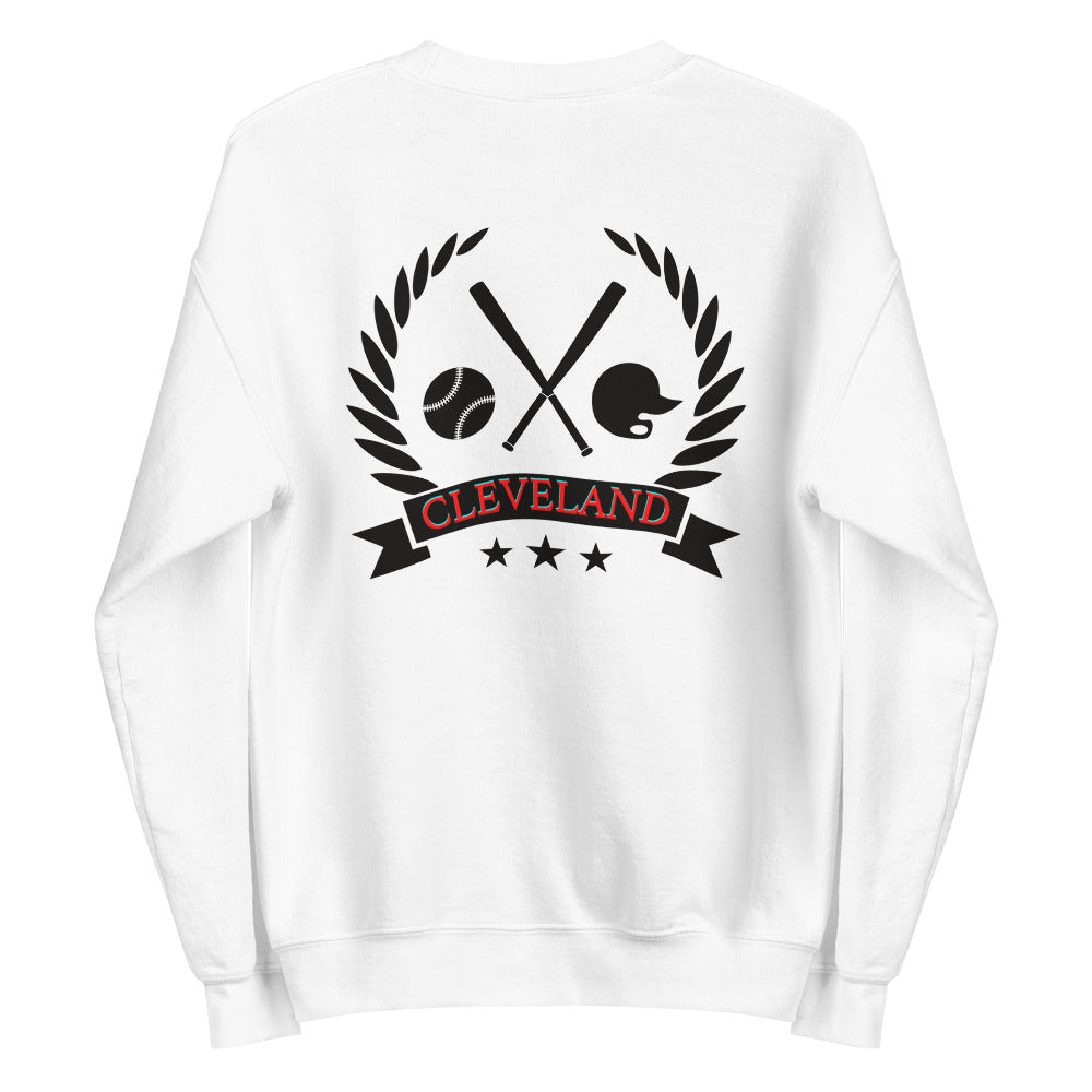 Cleveland Baseball Club Back Design Unisex Sweatshirt