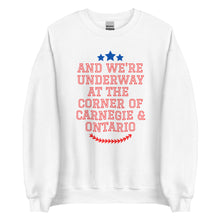 Load image into Gallery viewer, Classic Cleveland Carnegie and Ontario Unisex Sweatshirt
