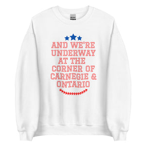 Classic Cleveland Carnegie and Ontario Unisex Sweatshirt