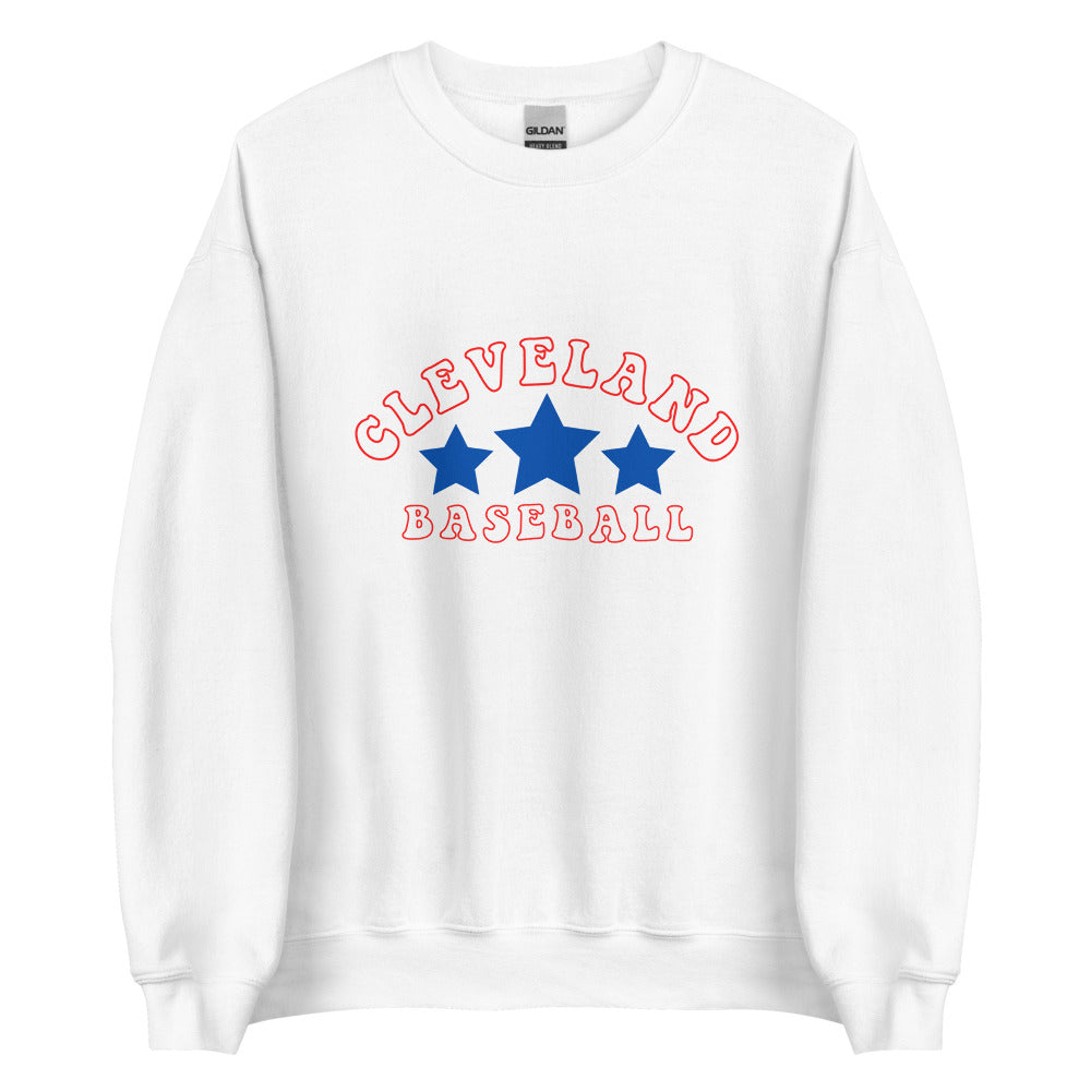 Retro Cleveland Baseball Unisex Sweatshirt