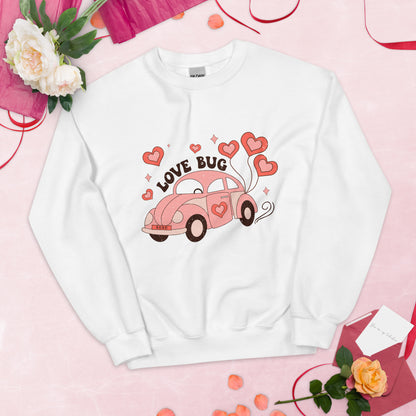 Love Bug Valentine Sweatshirt, Valentine Shirt, Valentines Day Shirt, Punny Valentine Shirt, Vintage Shirt, Gift For Her