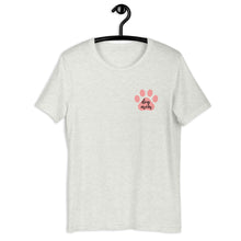 Load image into Gallery viewer, Dog mom pink paw Short-Sleeve Unisex T-Shirt, gift for her, mothers day
