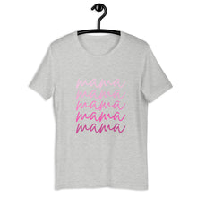 Load image into Gallery viewer, Pink script mama Short-Sleeve Unisex T-Shirt, gift for her, mothers day
