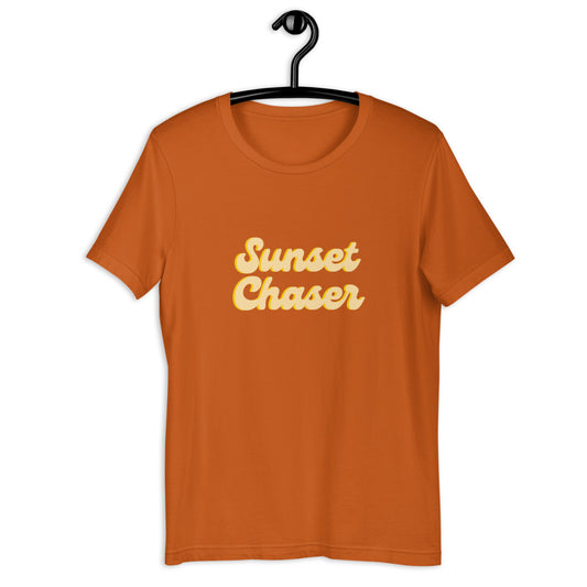 Multiple colors available Sunset chaser Short-Sleeve Unisex T-Shirt