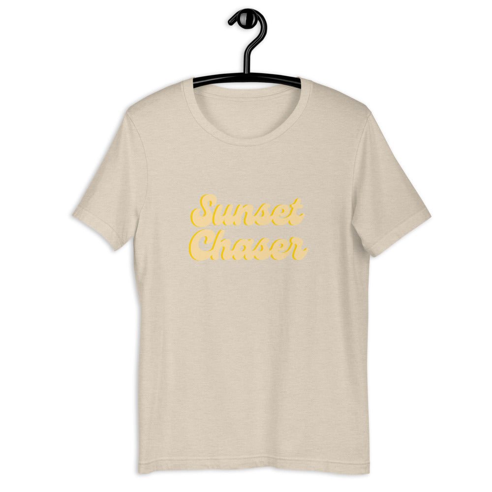 Sunset Chaser Short-Sleeve Unisex T-Shirt, summer shirt, cute shirt