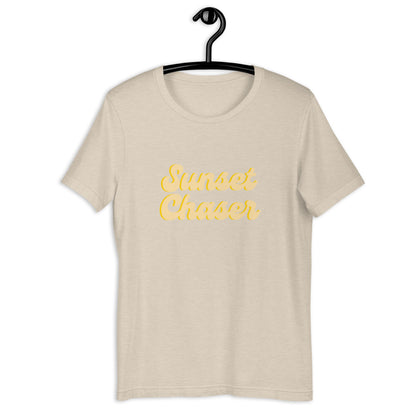 Sunset Chaser Short-Sleeve Unisex T-Shirt, summer shirt, cute shirt
