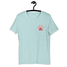 Load image into Gallery viewer, Dog mom pink paw Short-Sleeve Unisex T-Shirt, gift for her, mothers day
