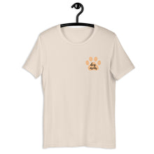 Load image into Gallery viewer, Dog mom orange paw Short-Sleeve Unisex T-Shirt, gift for her, mothers day
